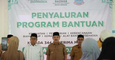 Baznas Kota Bekasi Kembali Salurkan Bantuan Sosial bagi Ratusan Penerima Manfaat