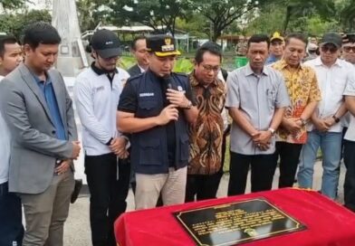 Disperkim Percantik Monumen SMSI, Wujud Sinergi Pemkot dan Insan Pers