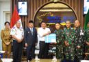 Terima Pamit Danlanud Palembang, Herman Deru Apresiasi Kolaborasi Penanganan Karhutla