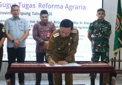 Wujudkan Kesejahteraan Rakyat, Lampung Perkokoh Kolaborasi dalam Reforma Agraria