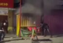 Booth Kebab di Dekat SPBU Godean Ludes Terbakar, Warga Sempat Panik