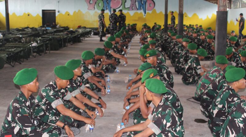 Pasukan Yonif TP Tiba, Wonosobo Kian Strategis sebagai Kekuatan Baru