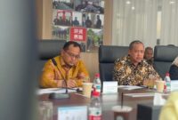 Rombongan Walikota dan DPRD Kota Bekasi saat melakukan kunjungan kerja ke Mizuda Group di Huzhou, Provinsi Zhejiang, China.