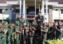 Dandim Wonosobo Pimpin Langsung Pemberian Ucapan HUT Bhayangkara ke Polres Wonosobo