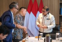 Menteri Ekonomi Kreatif/Kepala Badan Ekonomi Kreatif (Ekraf), Teuku Riefky Harsya, menerima audiensi Yayasan Odong Prestasi Indonesia di Kantor Kementerian Ekraf, Jakarta