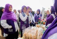 Tinawati Andra Soni melakukan Kunjungan dan Penilaian Lomba Posyandu Tingkat Provinsi Banten Tahun 2026 di Posyandu Wijaya Asri, Kelurahan Sukawana, Kecamatan Curug, Kota Serang, Jumat (31/7/2026)