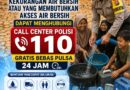 Musim Kemarau Tiba, Polda Banten Hadirkan Layanan Air Bersih Melalui Call Center 110