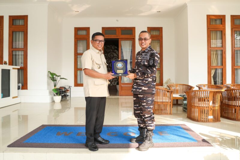 Andra Soni Siap Perkuat Kolaborasi dengan Danlanal Banten Baru