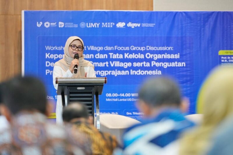 UMY Perkuat Konsep Smart Village dan Profesionalisme Aparatur Pemerintahan Desa