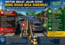 Jalur Cepat Ring Road Bukan untuk Motor, Pelanggar Terancam Denda