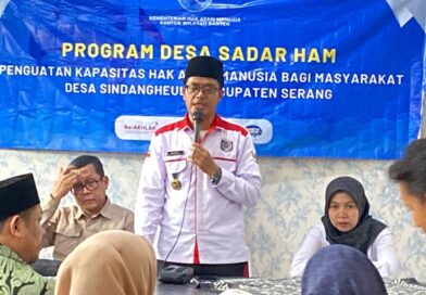Cegah KDRT, KemenHAM Banten Dorong Desa Sindangheula Perkuat Kesadaran HAM