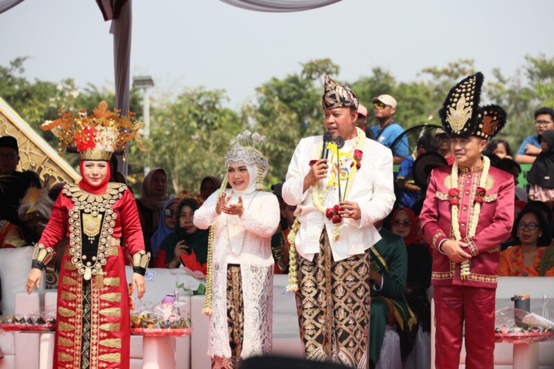 Ribuan Warga Padati PNBK, Pelaku UMKM dan Pedagang CFD Ikut Ketiban Rezeki