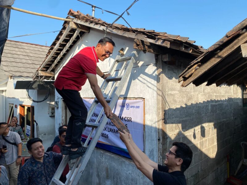 Dapat Dukungan Bank BPD DIY, Pemkot Yogyakarta Bedah Dua Rumah Warga Kampung Badran