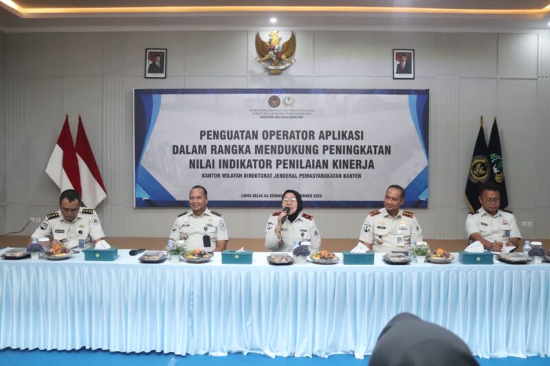 Dukung Peningkatan Kinerja, Lapas Kelas IIA Serang Perkuat Kompetensi Operator Aplikasi Dukung Peningkatan Kinerja, Lapas Kelas IIA Serang Perkuat Kompetensi Operator Aplikasi