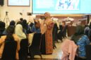 Ketua TP PKK Kabupaten Bandung Emma Dety Permanawati menyampaikan paparan saat menjadi narasumber dalam Ladies Program KORPRI Kabupaten Bandung di Hotel Grand Sunshine