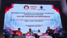 diskusi panel dalam acara Indonesia–China Digital City & Security Technology Application Forum 2026 bertema “Digital Cities, Secure Futures: Advancing China–Indonesia Digital Collaboration” di Gedung RRI