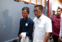 Gubernur Banten dampingi keluarga korban.