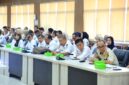 Suasana kegiatan Pengukuhan Indeks Kualitas Kebijakan yang dihadiri kepala OPD di lingkungan Pemprov Sumsel.