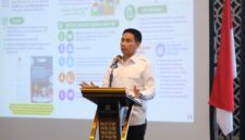 Wakil Menteri Dalam Negeri Akhmad Wiyagus menyampaikan arahan dalam Pertemuan Monitoring dan Evaluasi Active Case Finding (ACF) Tuberkulosis Provinsi Jawa Tengah yang berlangsung 28–30 September 2026 di Hotel Anaya Azana, Karanganyar.