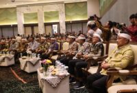 Wakil Wali Kota Bekasi Abdul Harris Bobihoe bersama para kepala daerah mengikuti rangkaian acara Mayor's Talk: Climate and Urban Resilience 2026 di IICC Bogor.