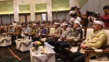 Wakil Wali Kota Bekasi Abdul Harris Bobihoe bersama para kepala daerah mengikuti rangkaian acara Mayor's Talk: Climate and Urban Resilience 2026 di IICC Bogor.