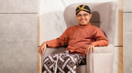 Foto mahasiswa HI UMY, Rahmat Naufal yang berhasil lolos dalam program AIYEP 2026