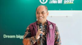 Foto Wakil Rektor Bidang Pendidikan, Kewirausahaan, dan Alumni UMY, Prof. Dr. Zuly Qodir, M.Ag saat membuka Kick-Off Penmaru UMY